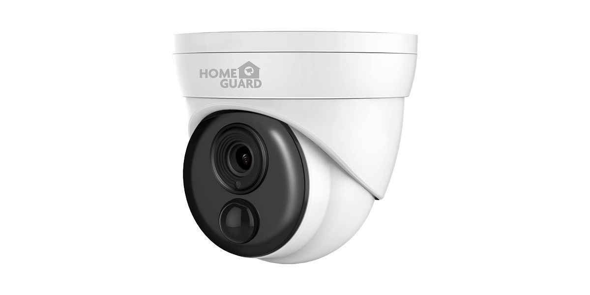 Homegaurd Heat Sensing PIR CCTV Camera - Black & White