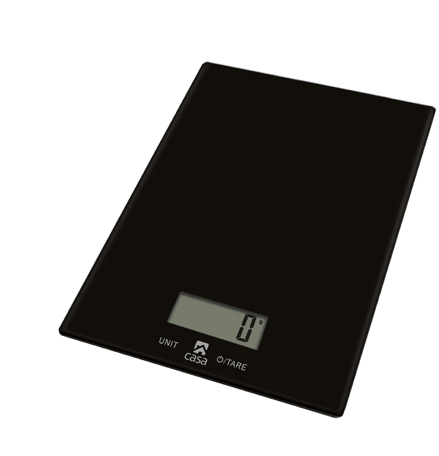 Casa Kitchen Scale  Glass - Nero