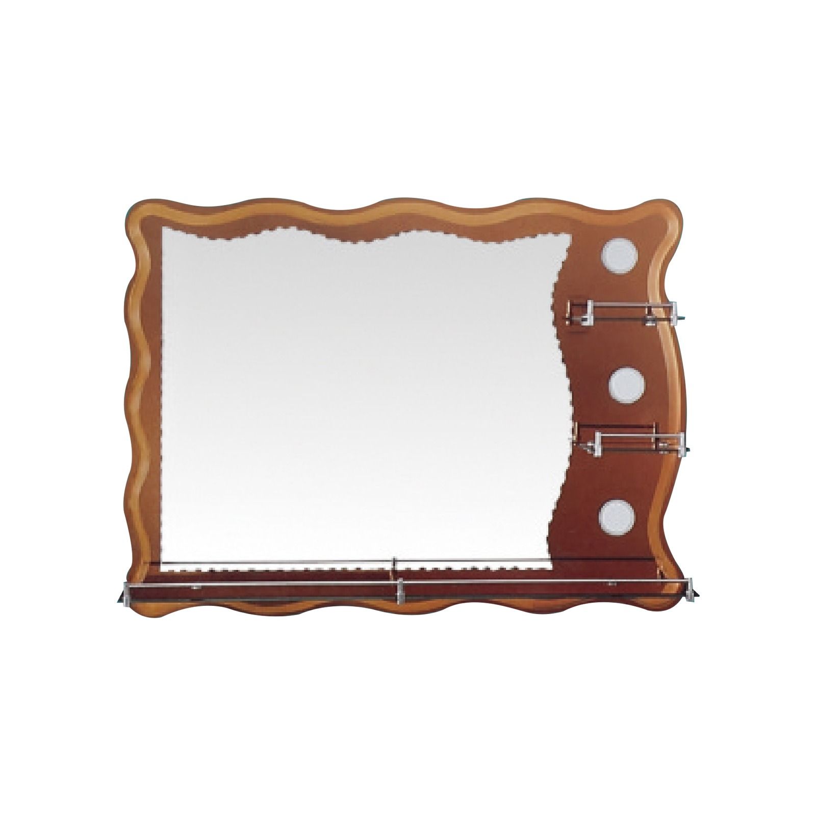 MIRROR WITH SHELF - 800X600MM - GY-1130