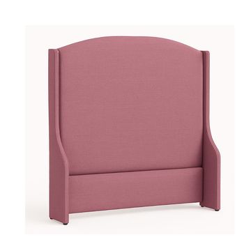 Cambri Wingback Headboard Double Marsala