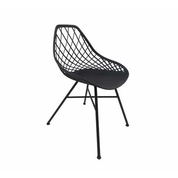 Vividitto - Plastic Spider Chair - Black