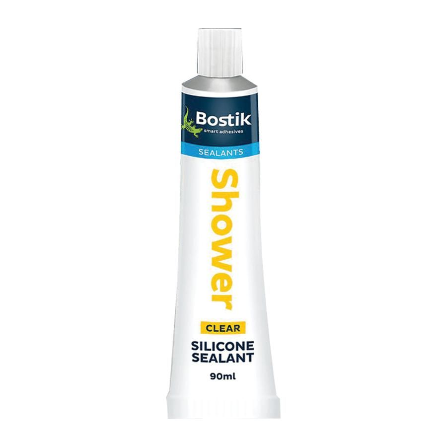 Bostik Silicone Shower 90Ml Clear