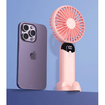 Portable Digital Display Mini Handheld Fan