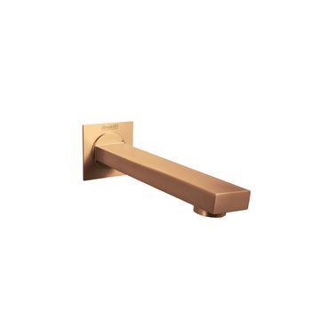 Devario Wall Spout Square 35*15*180MM - Rose Gold