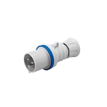 16A 2P+E 230V Plug IP44 6H