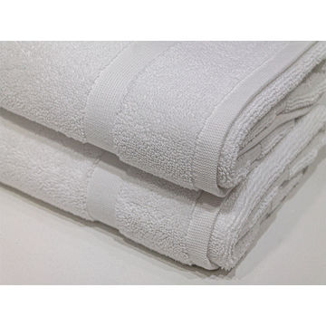 Bunty's Hotel Collection 900GSM 50x80cms Bath Mats - 02 Pc Pack - Optical White