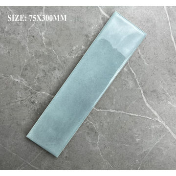 Earthstone Arctic Blue Subway (300x75mm - Box of 50 | Covers ±1.14m²)