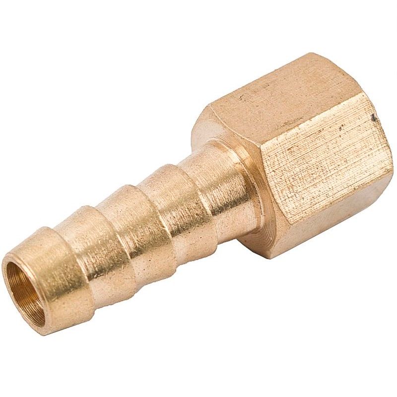 AirCraft - Hose Tail Connector Brass 1/4F x 12mm - 10 Pack