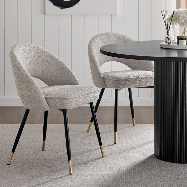 Lola Boucle Dining Chair