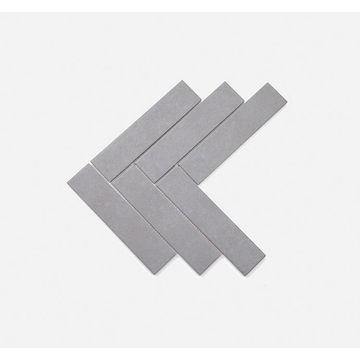 Mosaic Porcelain - Cement Herringbone - 204x280 (per sheet)