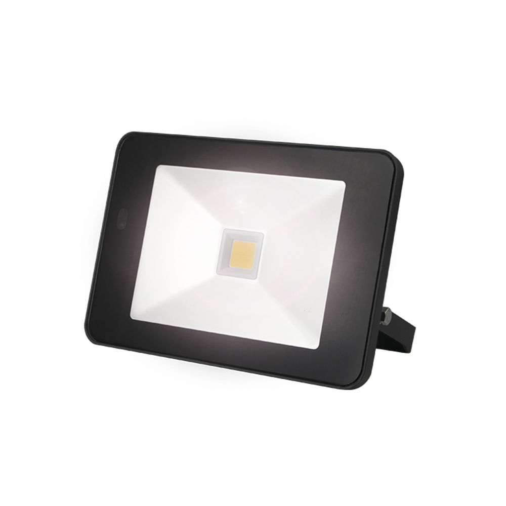 Slimline 30 Watt Black LED Flood Light with Day/Night Sensor