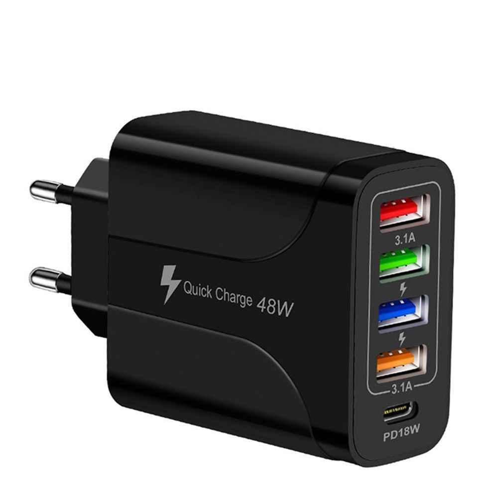 Multi-Functional Fast Charger PD 48W - 5 In 1