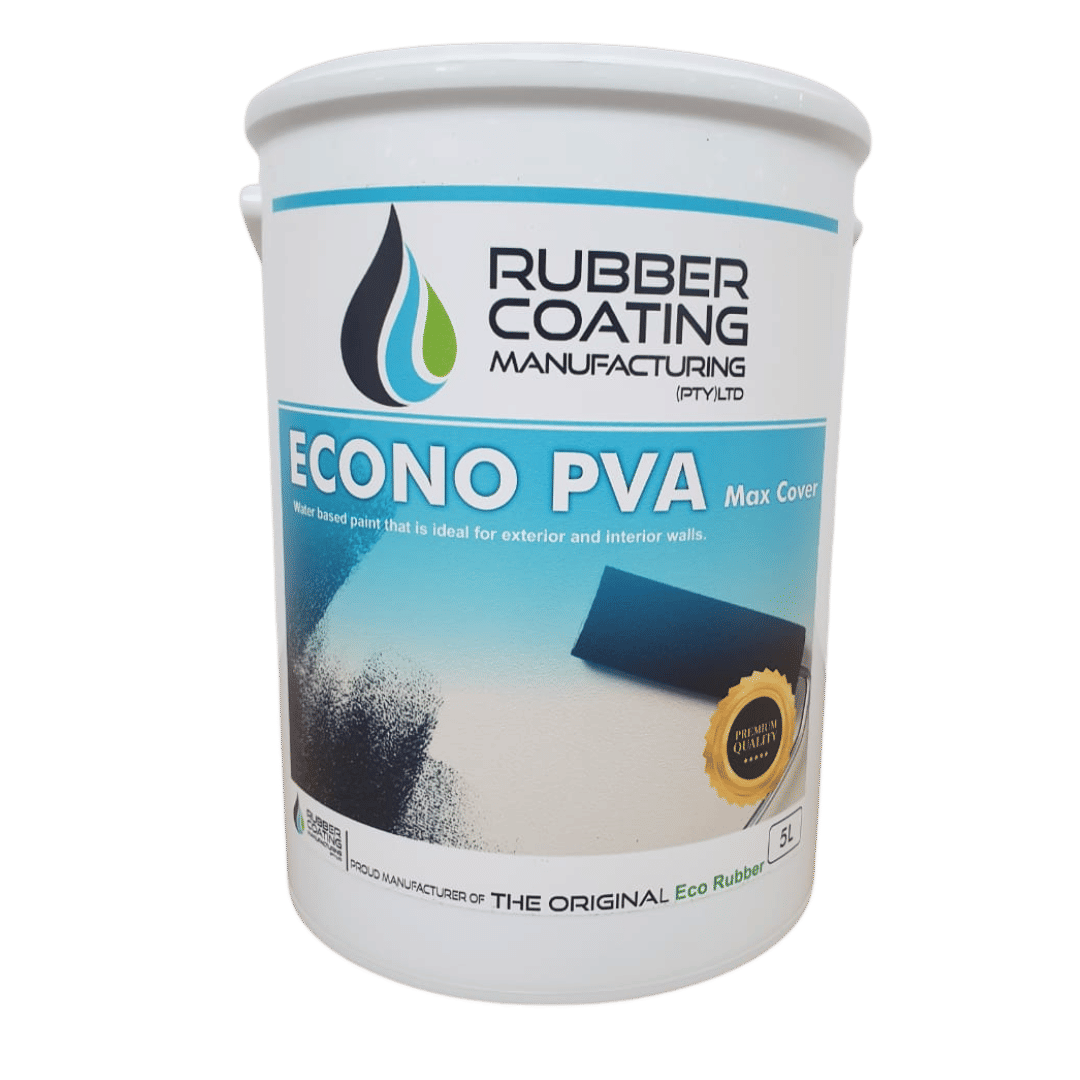 RCM Econo PVA Maxi Cover PVA Paint 5 Litre