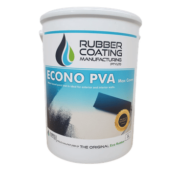 RCM Econo PVA Maxi Cover PVA Paint 5 Litre