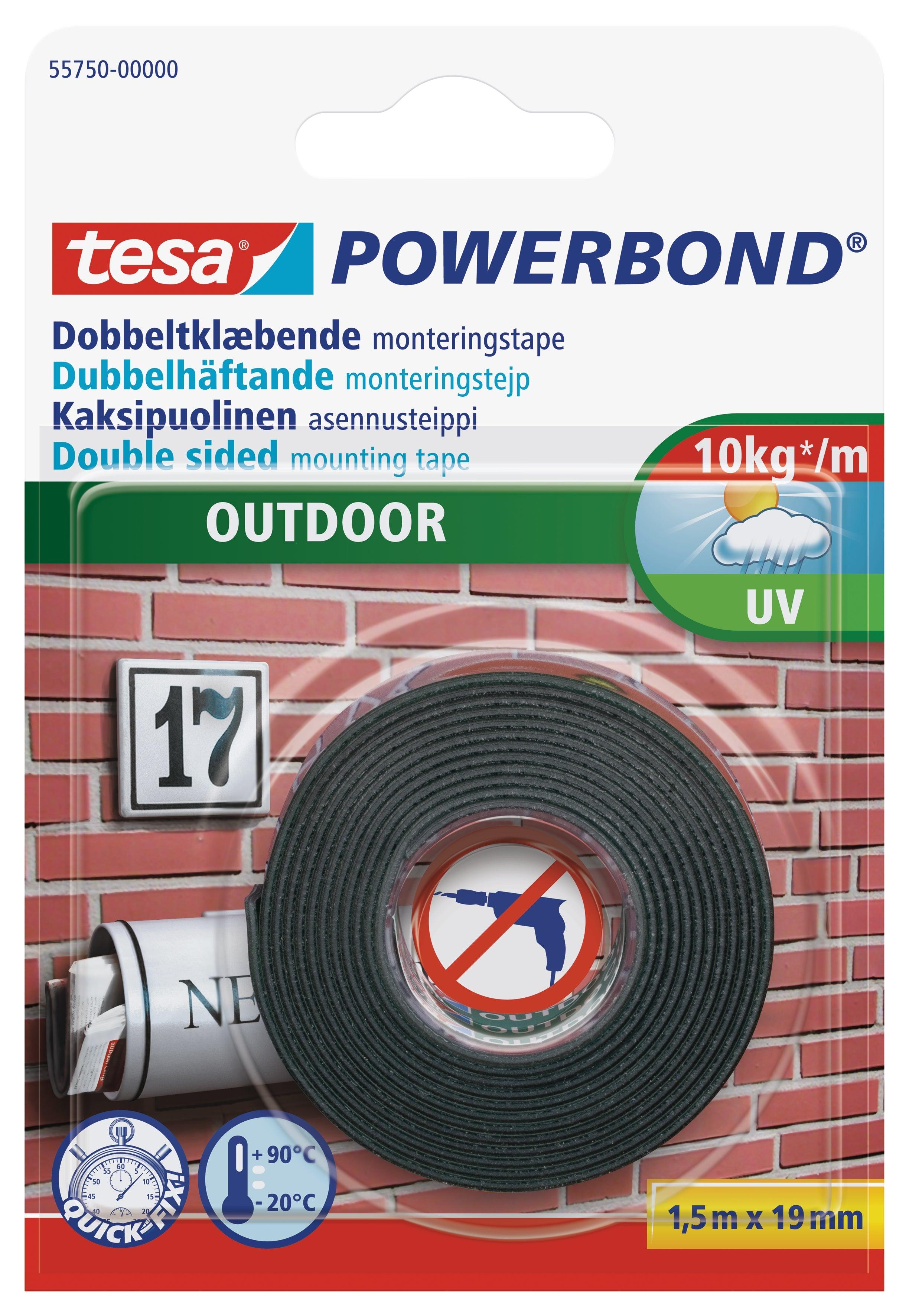 OUTDOOR 2SIDE SELFADHESIVE M-TAPE1.5MX19