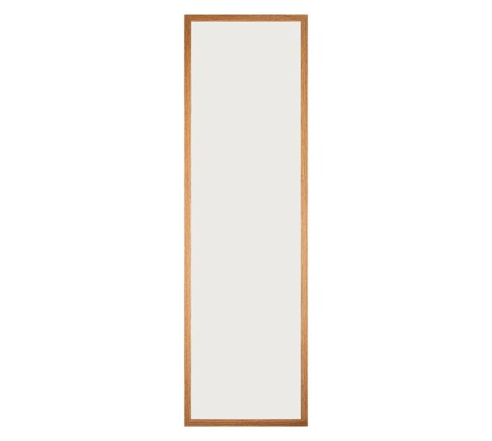 Full Length Rectangle Mirror - 320mm x 1060mm - dark brown