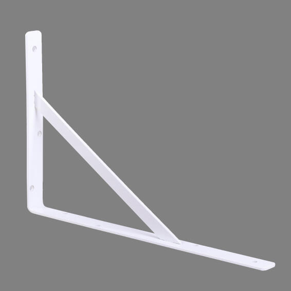 Heavy Duty Stayed Bracket White 400X250mm