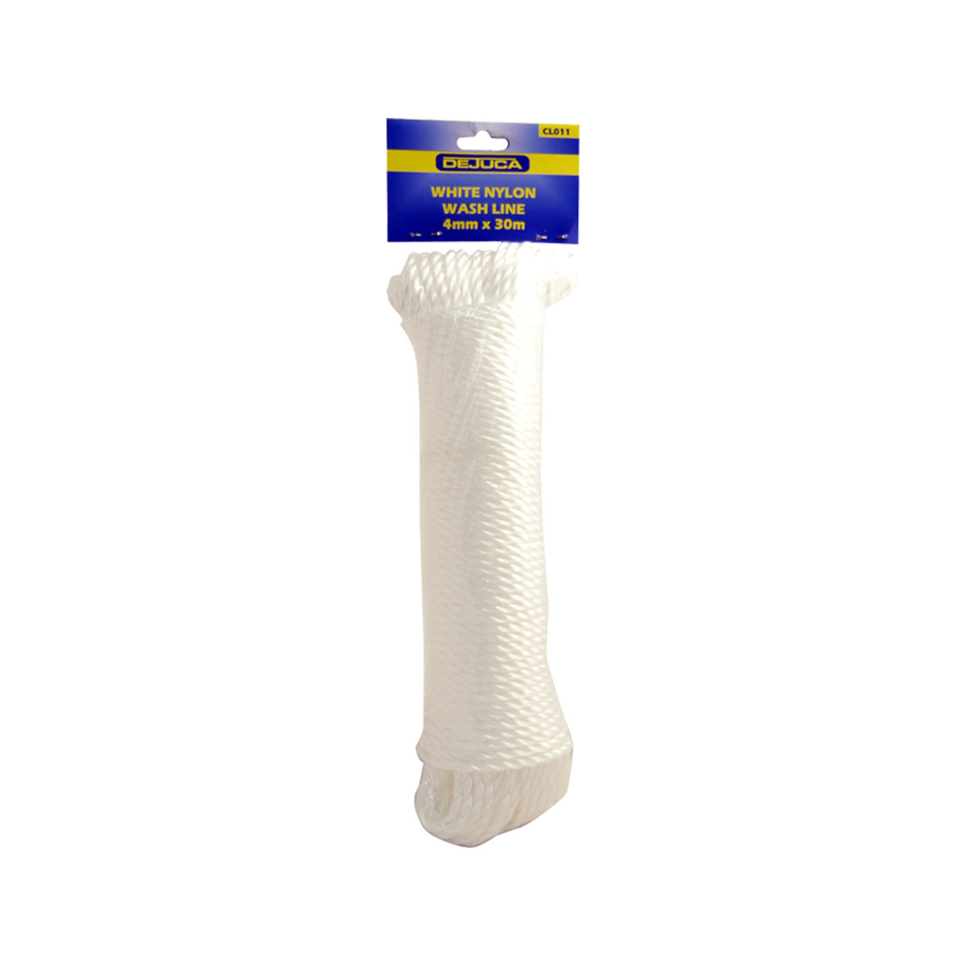Dejuca - Wash Line - White - 4mm X 30m - (hank)  - 5 Pack