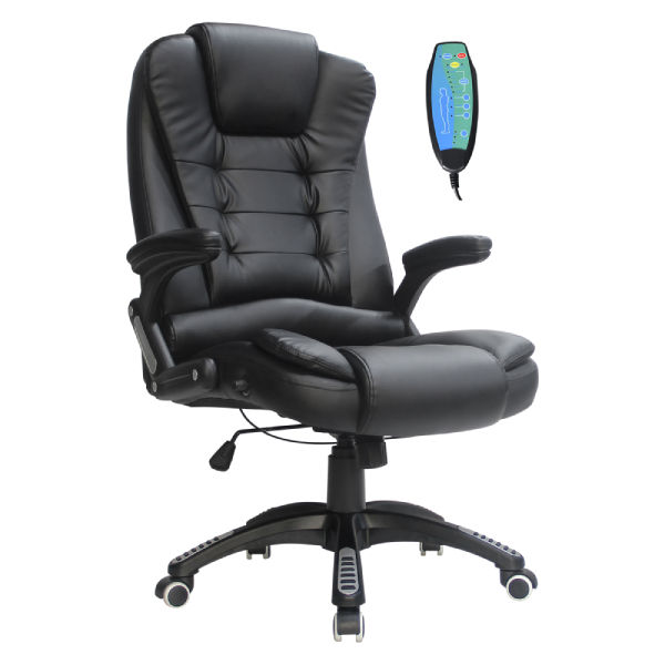 Vava Solitude High Back Massage Office Chair with Padded Armrests