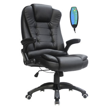 Vava Solitude High Back Massage Office Chair with Padded Armrests