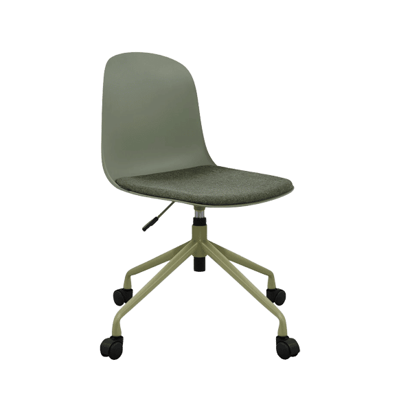 Chair Crazy Sage Office Chair -Green Fabric Seat