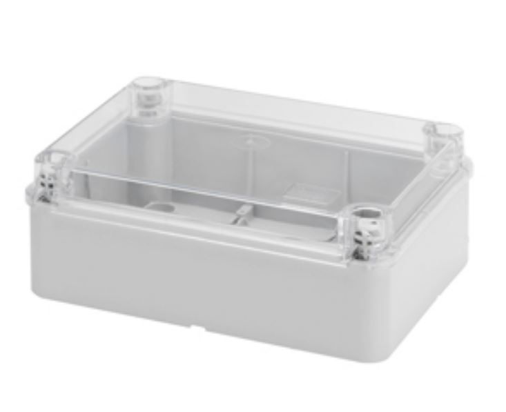 Enclosure Clear Lid 240x190x90 IP56