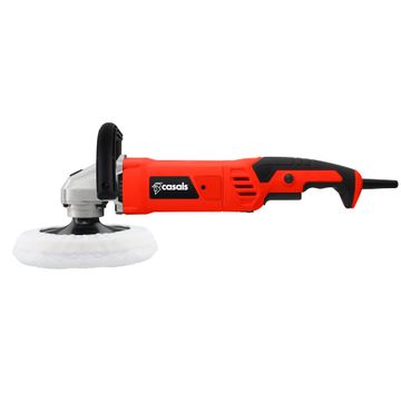 Casals Sander Polisher With Auxiliary Handle Plastic Red 180mm
