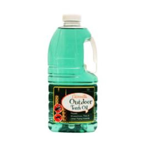 CITRONELLA OUTDOOR TORCH OIL GREEN 1.5Lt 