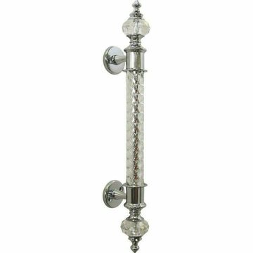 Steel and acrylic pull handle