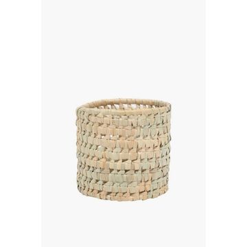 MZOLO SEA GRASS UTILITY BASKET — SMALL Natural Taupe Storage Basket