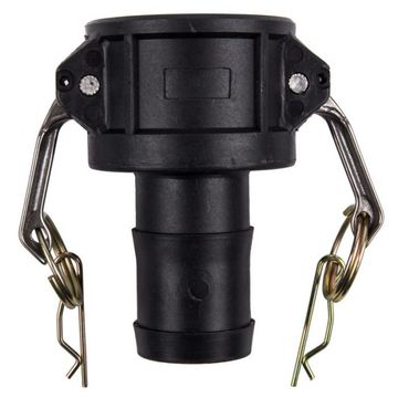 Camlock PP Type C Female Coupler x Hose Tail - 50mm