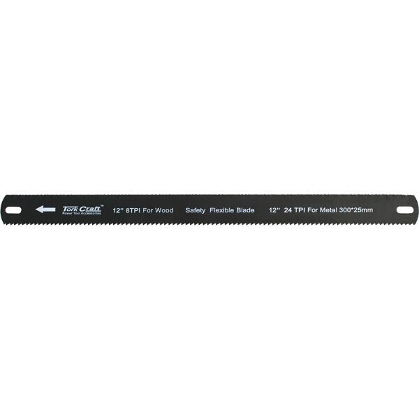 Hacksaw Blade Flexible Double Edge 300Mm X 25Mm Carbon Steel Tchs001