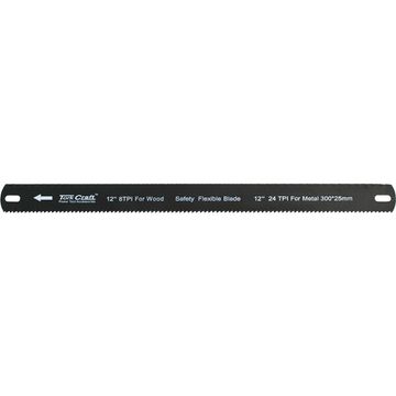 Hacksaw Blade Flexible Double Edge 300Mm X 25Mm Carbon Steel Tchs001
