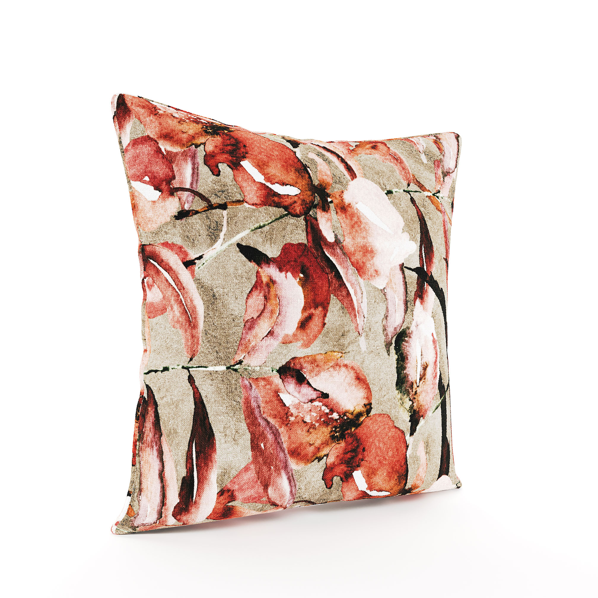 BAM! Throw Pillow - Laurel Coral (Set of 2)