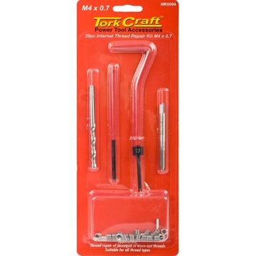 Thread Repair Kit 29Pc M4 X 0.7 X 1.5D Internal Thread Carded