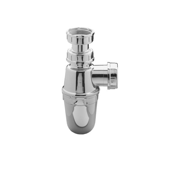 Bottle trap chrome plated 32mm 76mm