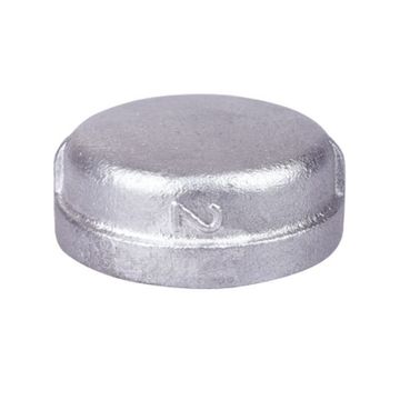 Galvanised End Cap - 25mm (10 Piece Pack)