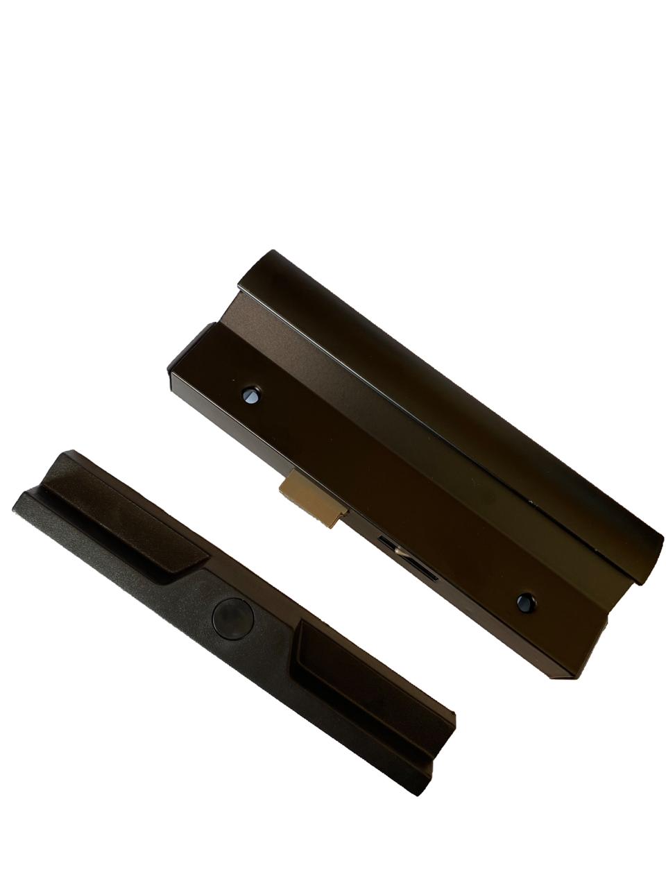 BLACK POWDER COATED ALUMINUM HANDLE FOR SLIDING PATIO DOOR