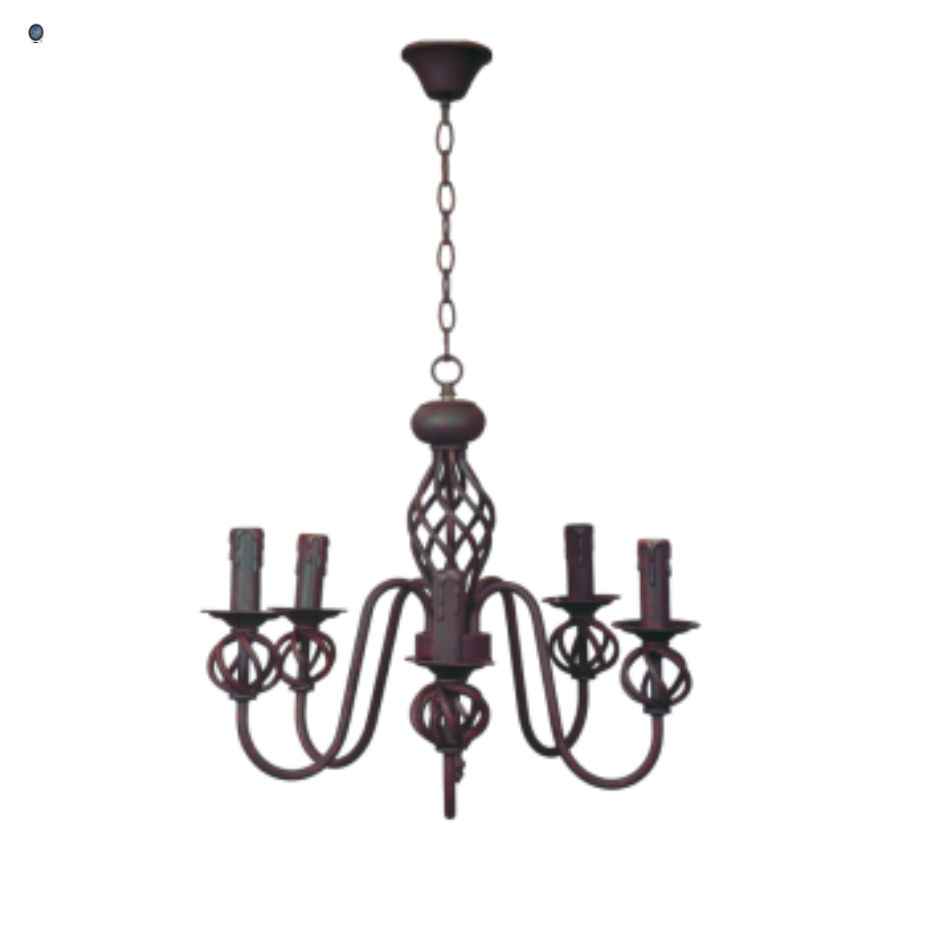 Wrought Iron Chandelier