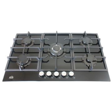 ALVA - 90cm 5-BURNER GAS HOB - GLASS