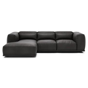 Teddy-George - Bombo Couch / Sofa, in Baffalo Sued (Black)