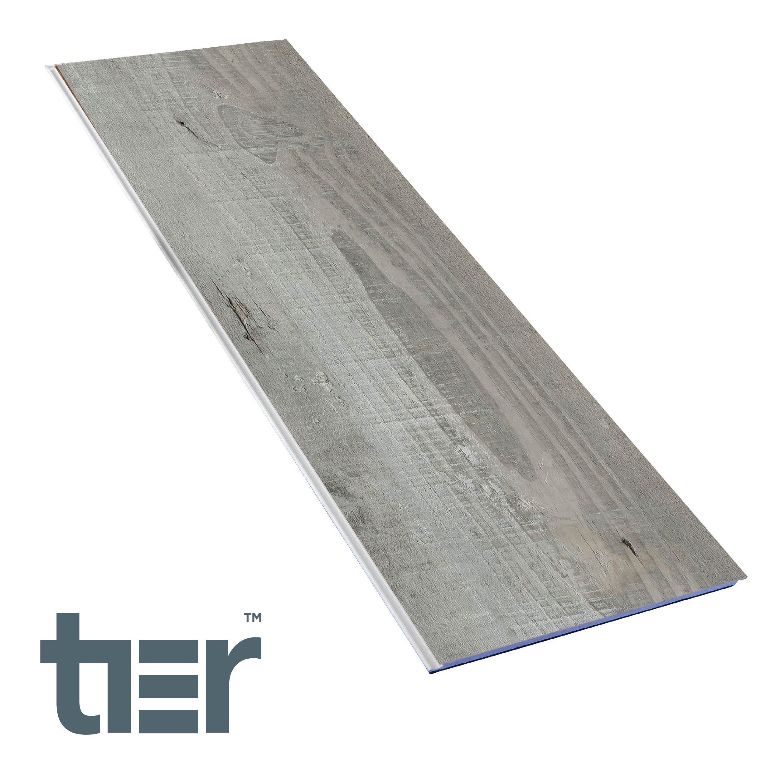 TIER™ Flooring, Restored Fir Silver SPC Vinyl Flooring With CarbideCore™ Technology (2.64m2/box)