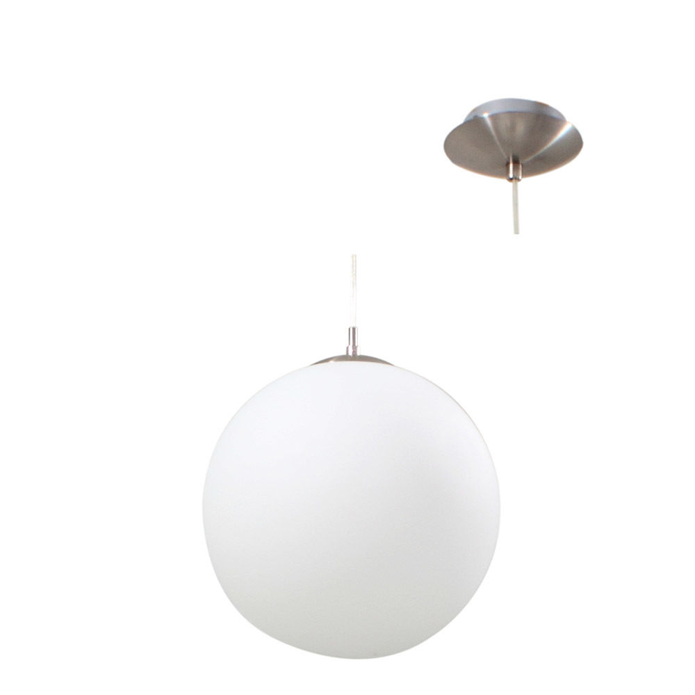 Rondo - Pendant - 300mm - Satin Chrome