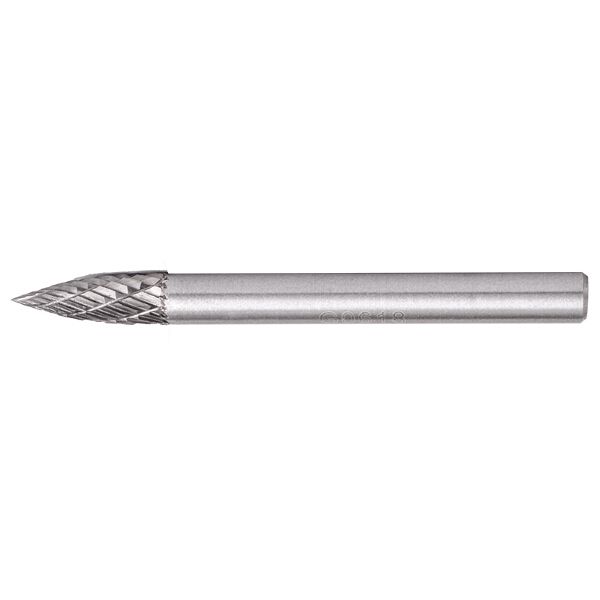 Rotary Burr Tungsten 6X18X6Mm Conical Curve