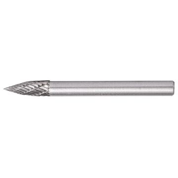 Rotary Burr Tungsten 6X18X6Mm Conical Curve