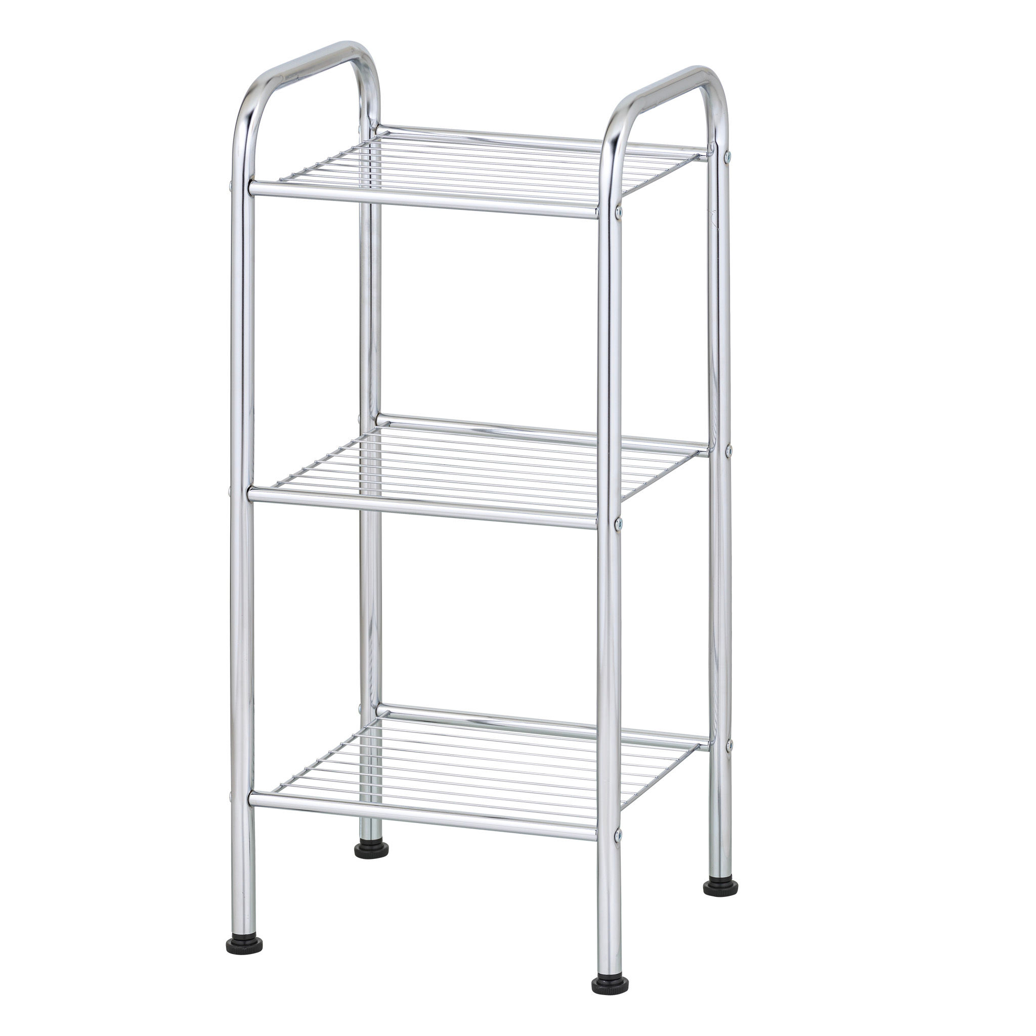 3-Tier Multipurpose Wire Organizer with Adjustable Shelves