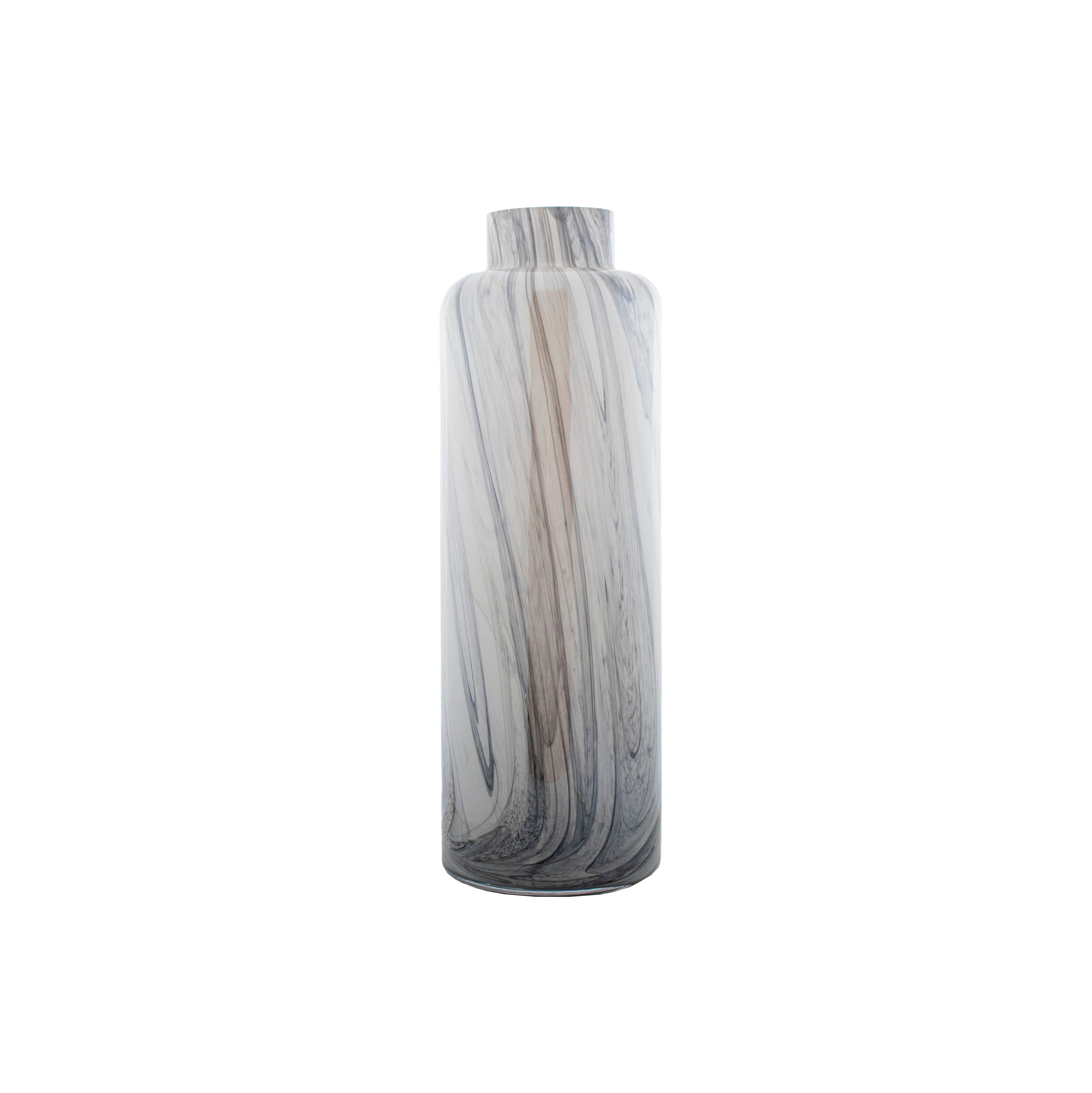 Glass Marble Vase 45Cm