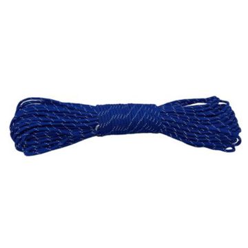 Dark Blue with Grey Reflective Tracer Paracord Rope 30m