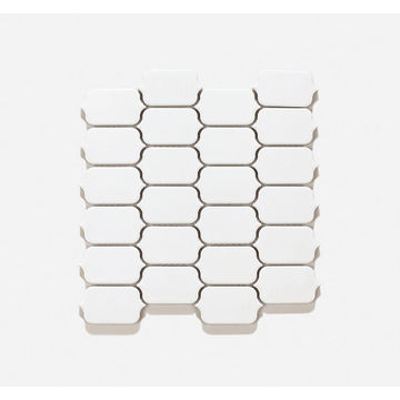 Mosaic Porcelain - White Pendant - 267x259 (per sheet)