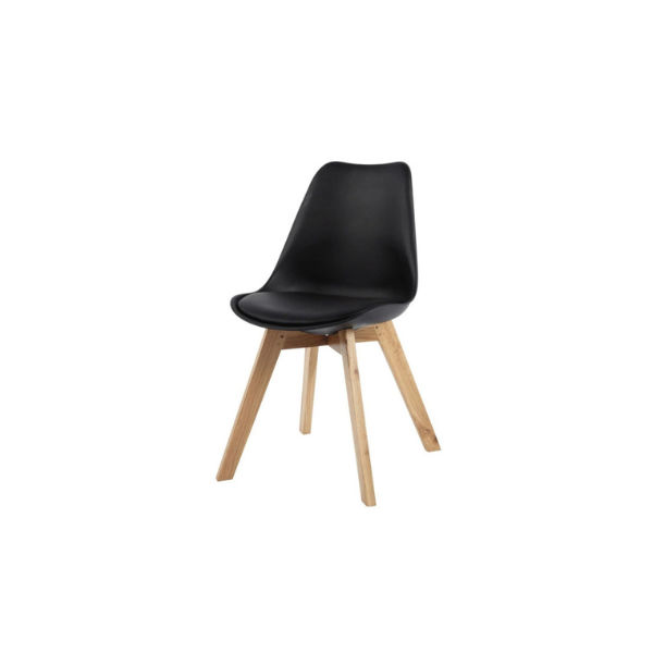 CozyCraft - Emma Cushion Chair (Black)